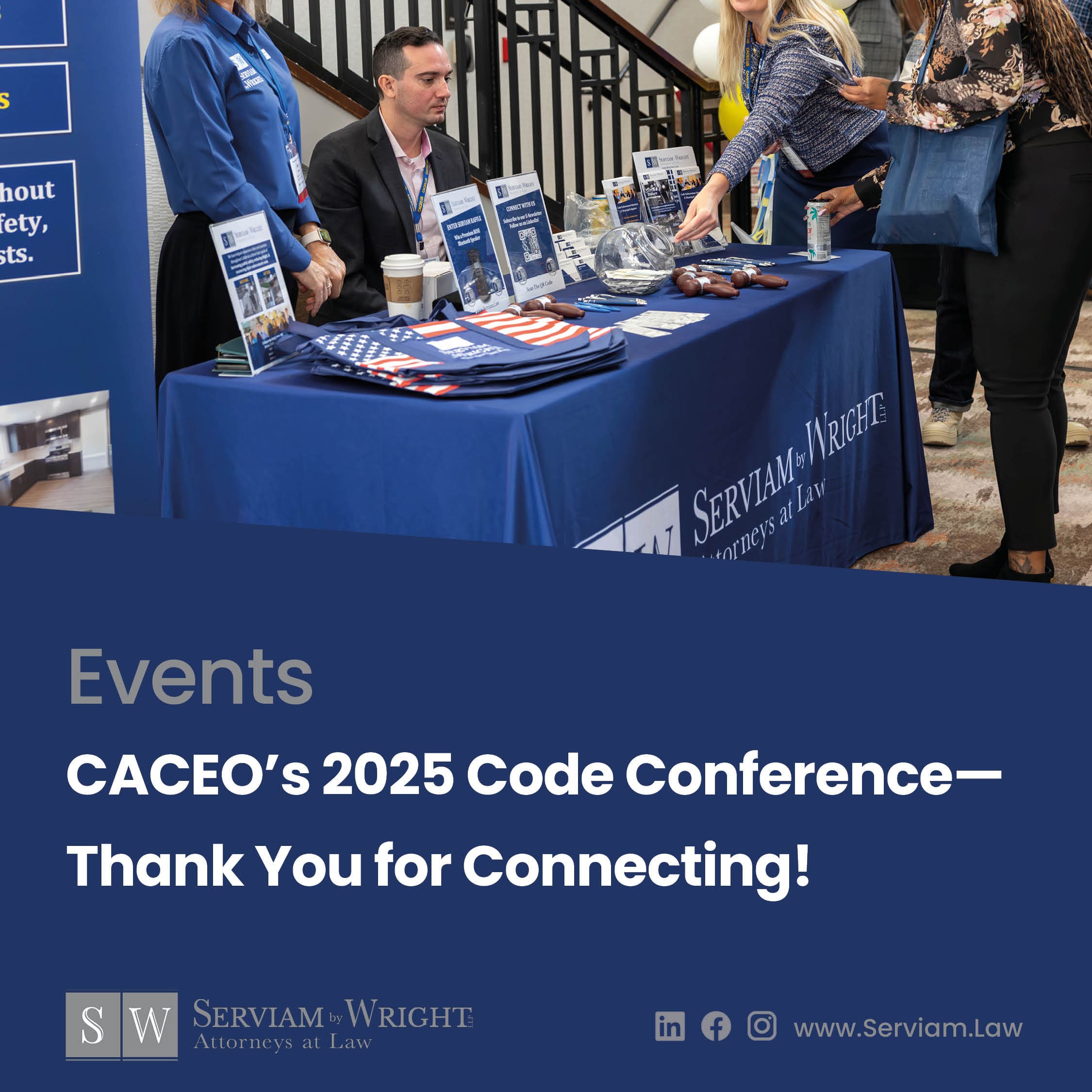 Thank You for Connecting with Serviam at CACEO 2025 | Serviam Law