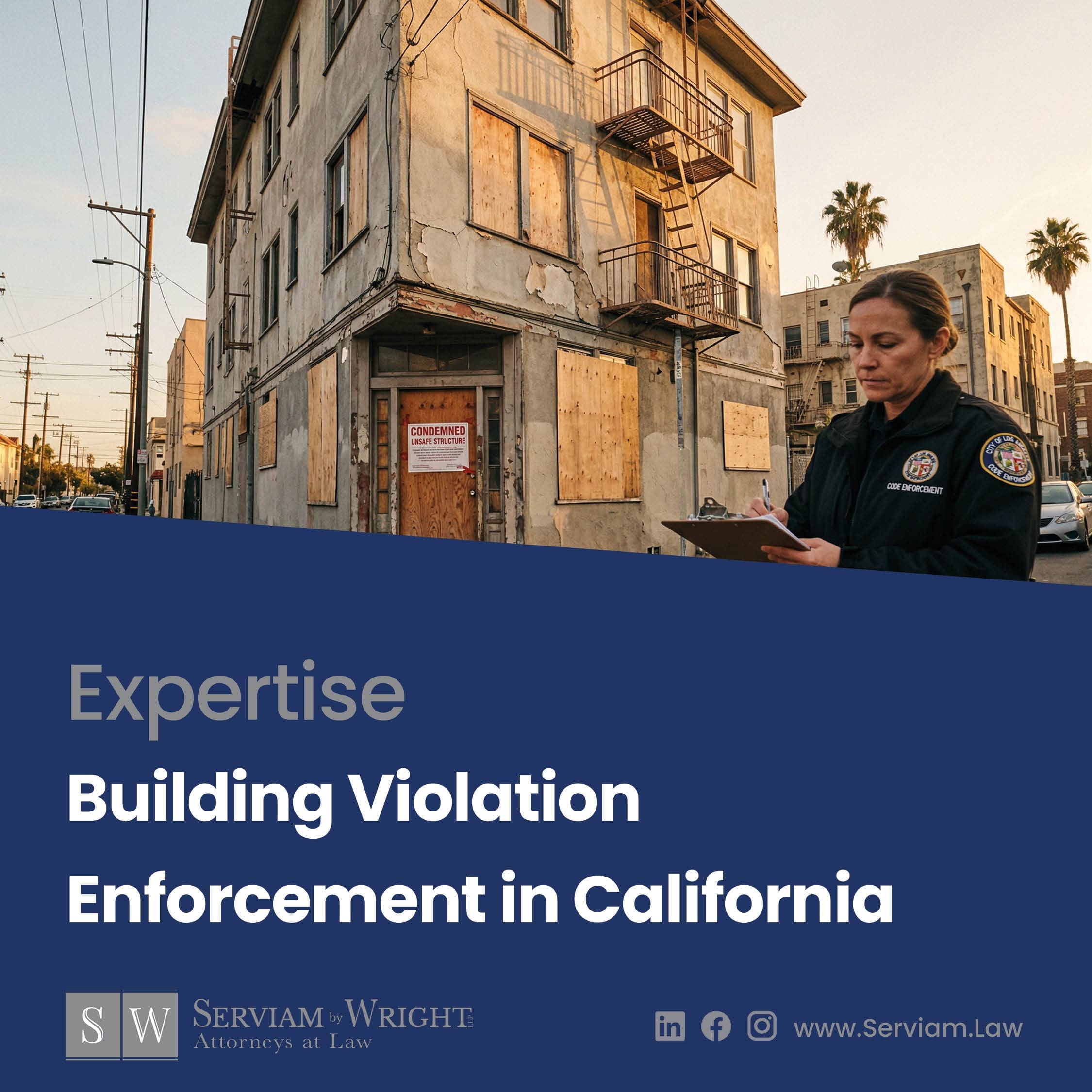 Building Control Enforcement Building Violation Enforcement in California | Serviam Law